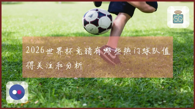 2026世界杯竞猜有哪些热门球队值得关注和分析